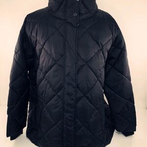 NWT Barbour Hoxa Plus Black Quilted Jacket